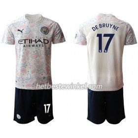 Manchester City Kevin De Bruyne 17 Voetbaltenues Kind Third 2020/21 - SS (+ Korte broeken)